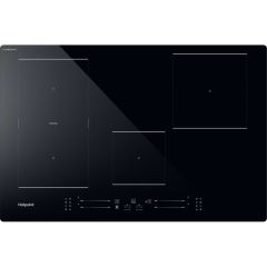 Hotpoint TS6477CCPNE Black 77Cm Cleanprotect Induction Hob