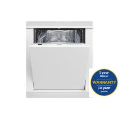 Indesit D2IHD526UK Full Integrated 60Cm Dishwasher With 14 Place Settings