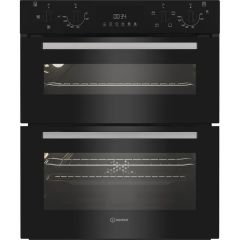 Indesit DUI10DB Black Built Under Electric Double Oven