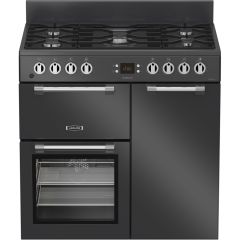 Leisure CK90F232T Anthracite Cookmaster 90Cm Dual Fuel Range Cooker