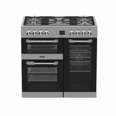 Leisure CS90F530X Stainless Steel 90Cm Wide Cuisinemaster Dual Fuel Range Cooker With Gas Hob