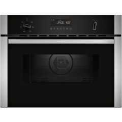 Neff C1AMG84N1B Stainless Steel N50 Built In Combination Microwave Oven With Hot Air