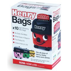 Numatic NVM-1CH Henry 10pk Cleaner Bags