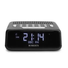 Roberts Radio ORTUSDABBK Black Ortus DAB Dual Alarm Dab/Fm Clock Radio