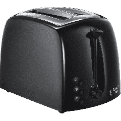 Russell Hobbs Black Textures 2 Slice Toaster