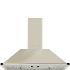Smeg KT110PE Cream Victoria 110Cm Chimney Cooker Hood