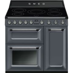 Smeg TR93IGR 90Cm Victoria Electric Range Cooker With An Induction Hob