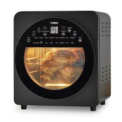 Tower T17051BLK Vortx Xl 14.5L 5 In 1 Digital Air Fryer Oven With Rotisserie