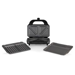Tower 3 in 1 Deep Fill Sandwich and Waffle Maker