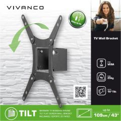 Vivanco TV Wall Bracket tiltable (24"-43")