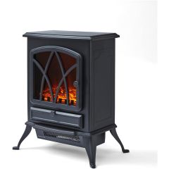 Warmlite WL46018 Black 2Kw Stirling Electric Fire