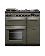 Aga Rangemaster AURA90DFP/19281 River Bed 90Cm Dual Fuel Range Cooker