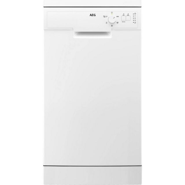 Aeg FFX52507ZW White Slimline Dishwasher With 10 Places