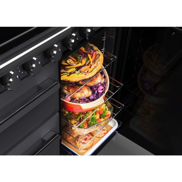 Aga Rangemaster ESDL90EIPSLT Slate Estel Deluxe 90Cm Induction Range Cooker