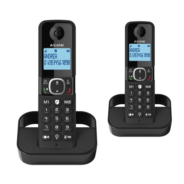 Alcatel F860 Duo Cordless Phone