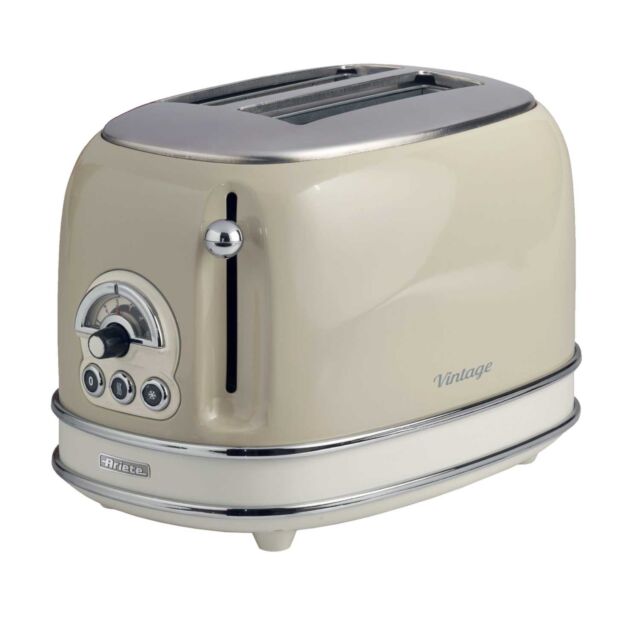 Ariete Vintage 2 Slice Toaster Beige