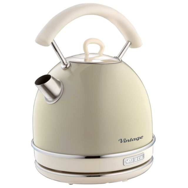 Ariete Vintage 1.7L Dome Kettle (Cream)