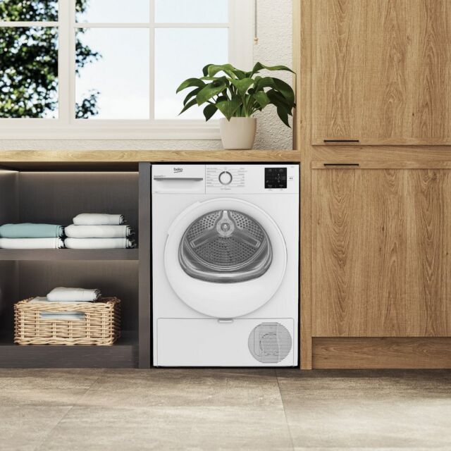 Beko BMN3T3823W White 8Kg Heat Pump Tumble Dryer