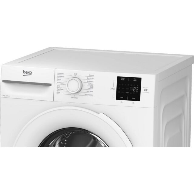 Beko BMN3WT3821W White 8Kg/ 1200 Rpm Washing Machine