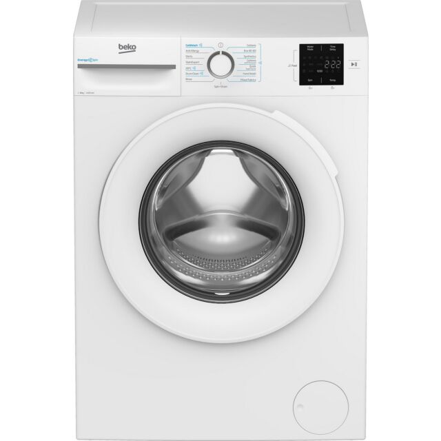 Beko BMN3WT3841W White 8Kg/ 1400 Rpm Washing Machine