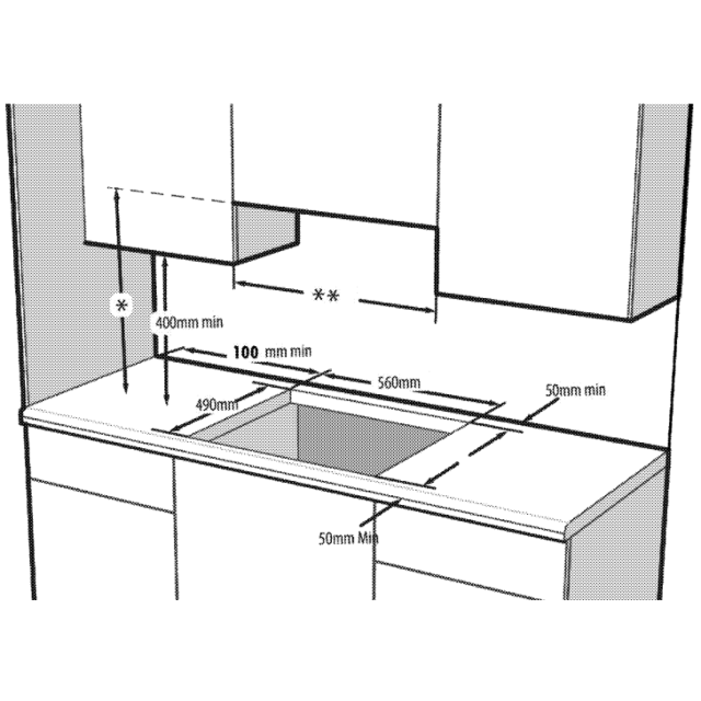 Beko CIHYG21SX 61Cm Gas Hob