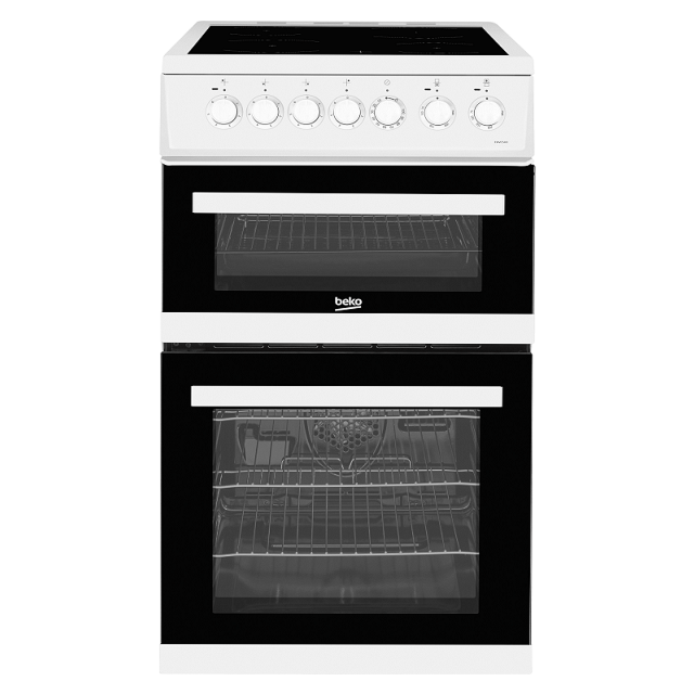 Beko EDVC503W 50Cm Double Oven Electric Cooker
in white