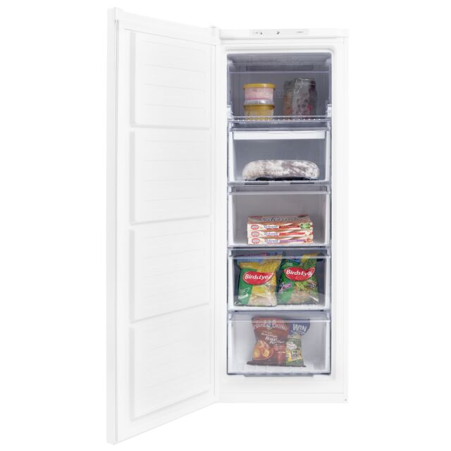 Beko FFG1545W 168L Tall Frost Free Freezer - H145.7 X W55 CM