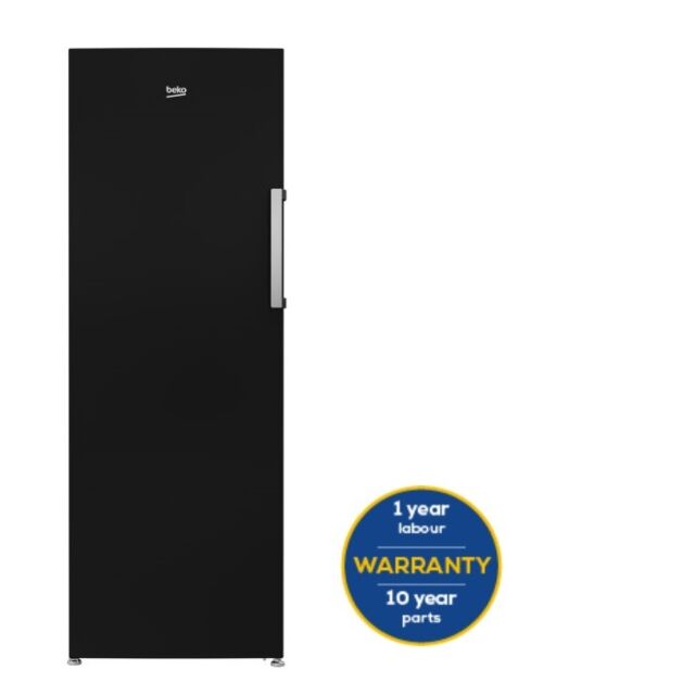 Beko FFP3671B Black 59.5 Cm Wide Tall Frost Free Freezer