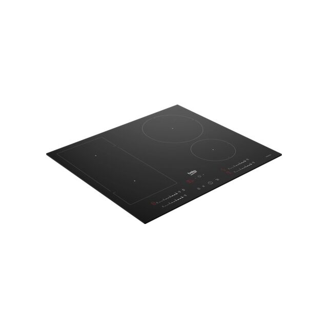 Beko HIIP64530UFT Black 60Cm Plug & Play Induction Hob
