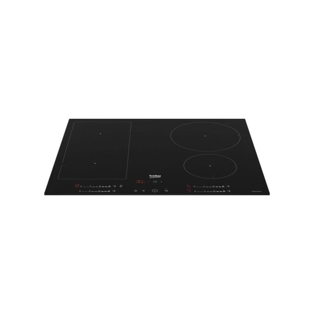 Beko HIIP64530UFT Black 60Cm Plug & Play Induction Hob