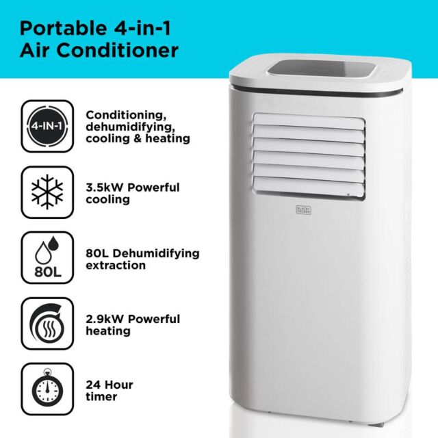 Black And Decker BXAC40011GB 12000 Btu 4 In 1 Air Conditioner