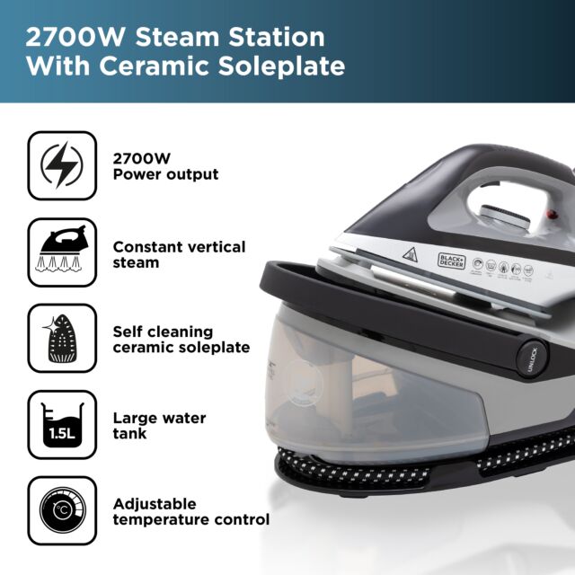 2700W 1.5L Steam Generator Iron