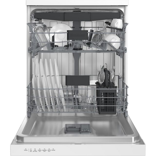 Blomberg LDF52320W White Full Size Dishwasher With 15 Place Settings
