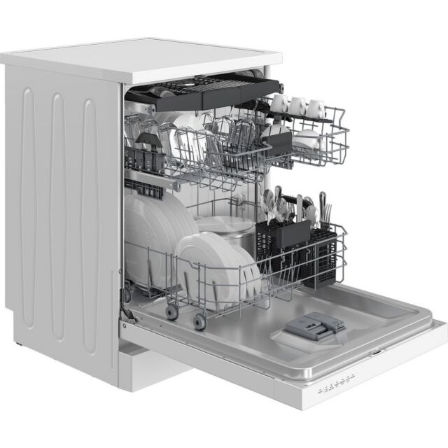 Blomberg LDF52320W White Full Size Dishwasher With 15 Place Settings