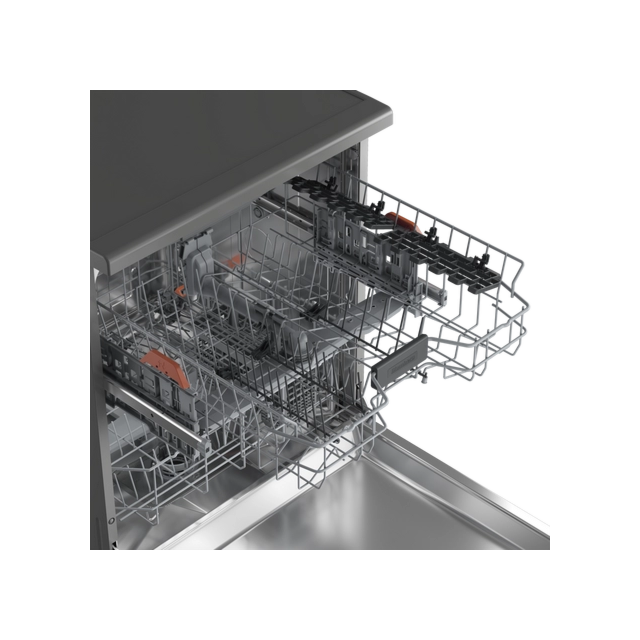 Blomberg LDF53400G Graphite Full Size Dishwasher With 15 Place Settings
