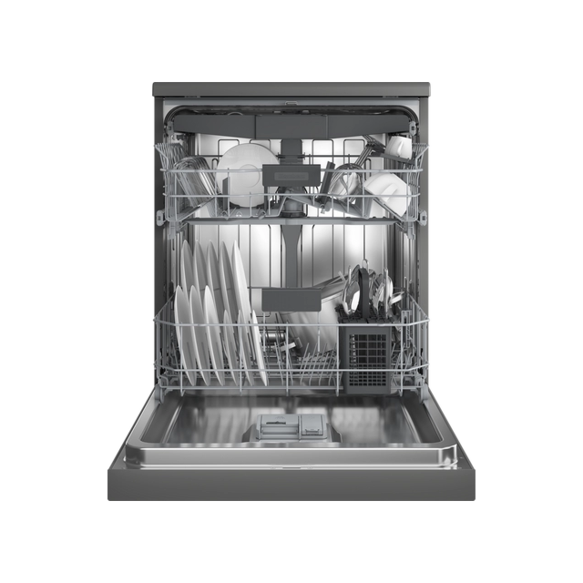 Blomberg LDF53400G Graphite Full Size Dishwasher With 15 Place Settings