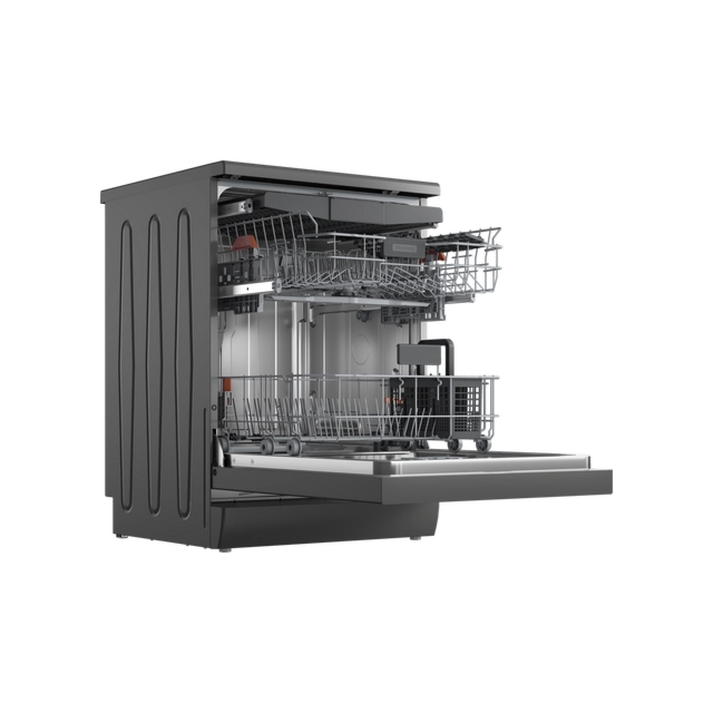 Blomberg LDF53400G Graphite Full Size Dishwasher With 15 Place Settings