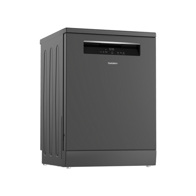 Blomberg LDF53400G Graphite Full Size Dishwasher With 15 Place Settings