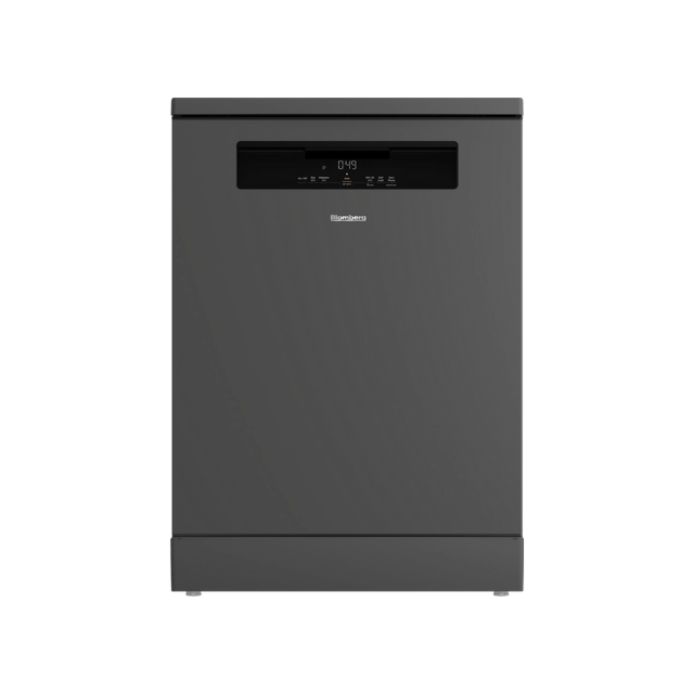 Blomberg LDF53400G Graphite Full Size Dishwasher With 15 Place Settings