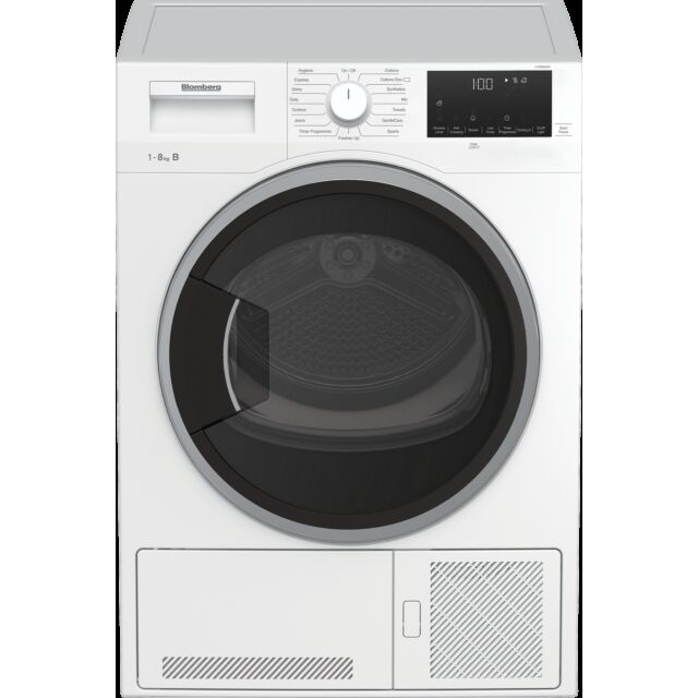 Blomberg LTK38020W 8Kg Condenser Tumble Dryer