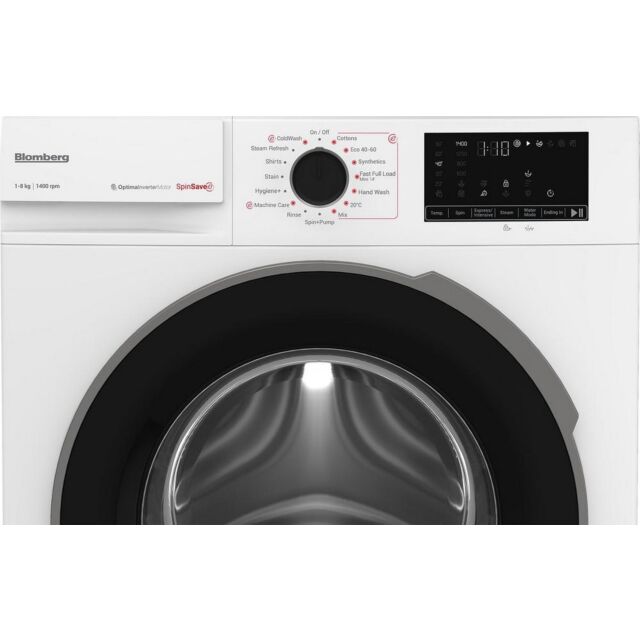 Blomberg LWA18461W White 8Kg/ 1400 Rpm Washing Machine