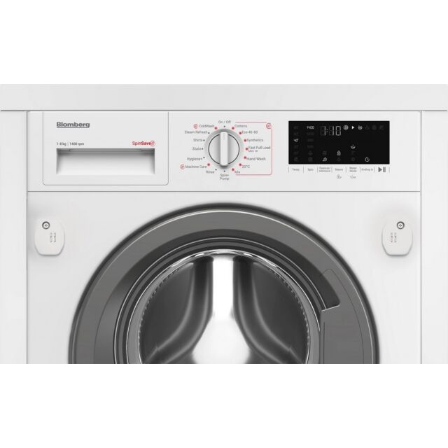 Blomberg LWI284421 8Kg/ 1400 Rpm Built In Washing Machine