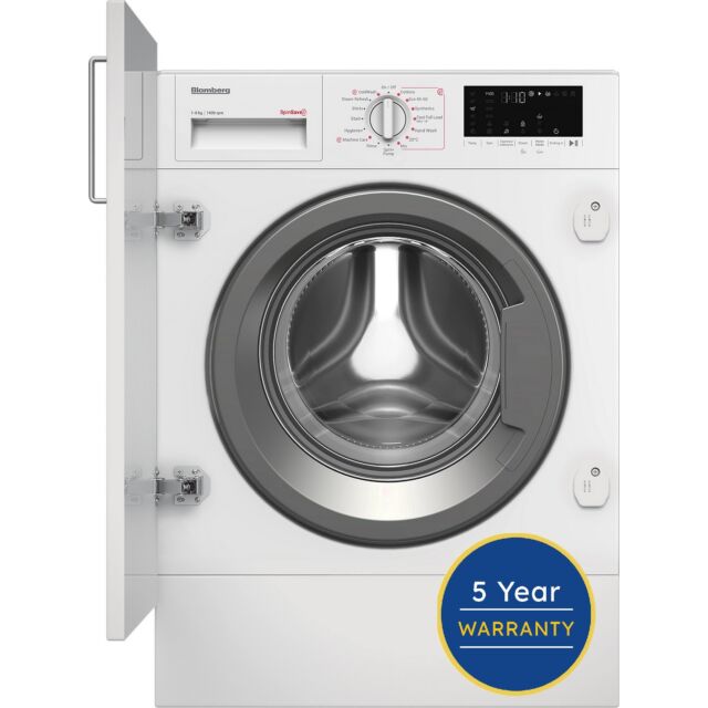 Blomberg LWI284421 8Kg/ 1400 Rpm Built In Washing Machine