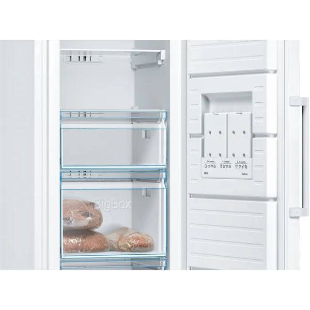 Bosch GSN36VWEPG White Series 4 Frost Free Tall Freezer 60Cm Wide