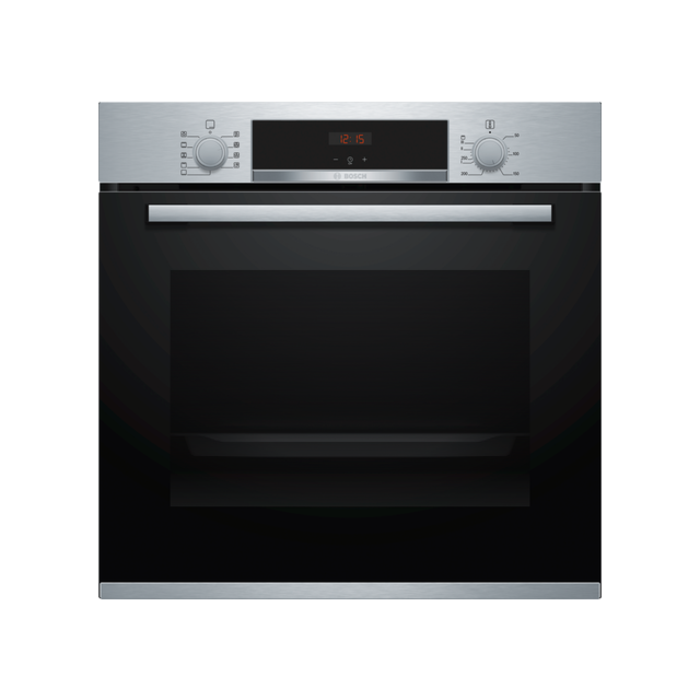Bosch HBS534BS0B Built In Electric Single Oven With 3D Hot Air