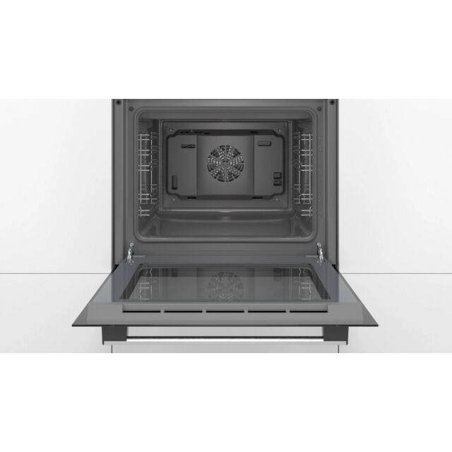 Bosch HHF113BR0B Built In Electric Single Oven
with 66 Litres Capacity and 3D Hot Air