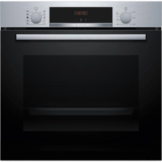 Bosch HQA534BS3B Stainless Steel Built In Electric Single Oven
