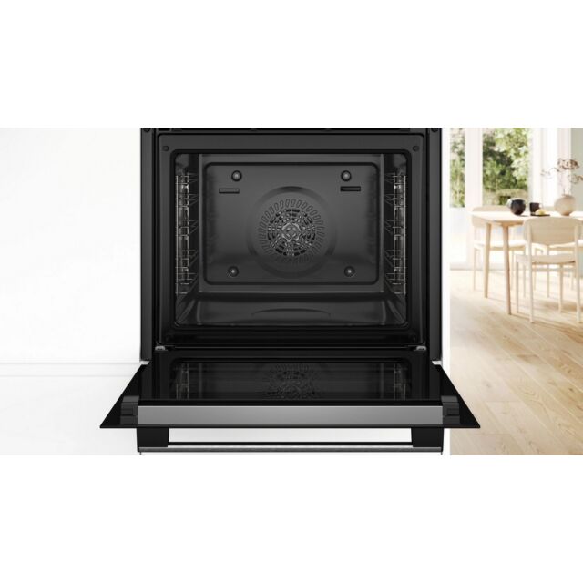 Bosch HQA574BS3B Stainless Steel 59.4Cm Built In Electric Single Oven WITH