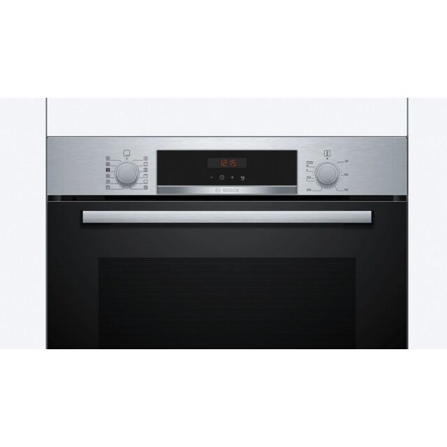Bosch HQA574BS3B Stainless Steel 59.4Cm Built In Electric Single Oven WITH