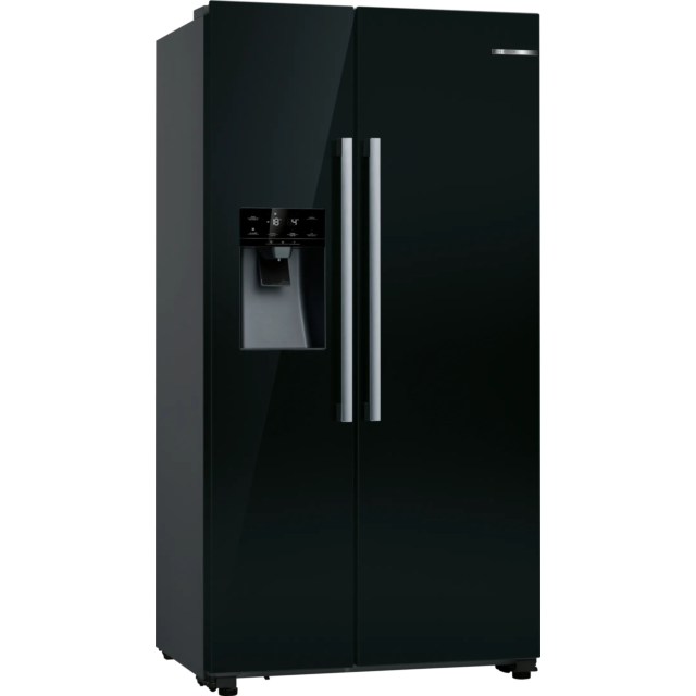 Bosch KAD93ABEP Black Series 6 No Frost Side By Side Fridge Freezer With Plumbed Water Dispenser W90